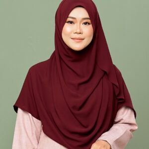 Burgundy HANA Shawl