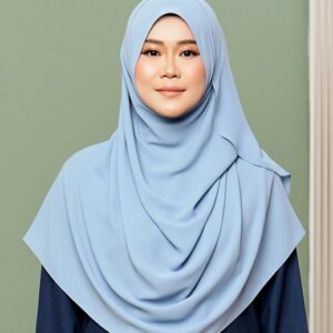 Dusty Blue HANA Shawl
